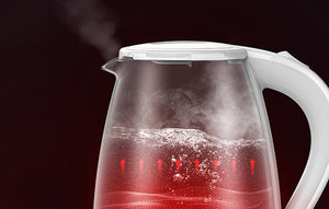 Fierbător electric Deerma SH30W, 2200W, 1,7 L, Alb