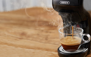 Espressor multifuncțional 4 în 1 HiBrew H1A, opțiune cafea și capsule, 1450 w, 19 bar, alb