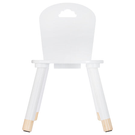 Scaun înalt Atmosphera Sweet, alb