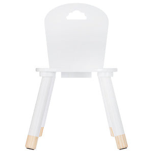 Scaun înalt Atmosphera Sweet, alb