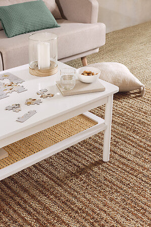 Masă de cafea Atmosphera Cabras, 110x60 cm, Ratan, Hevea