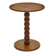 Кафе маса atmosphera Jaya Totem, MDF, Орех, Ø38 cm