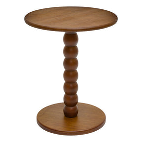 Кафе маса atmosphera Jaya Totem, MDF, Орех, Ø38 cm