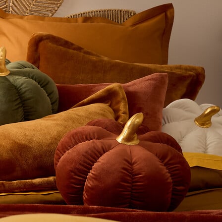 Pernă decorativă Atmosphera Dovleac, 32x18 cm, Diverse culori