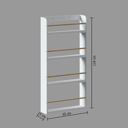 Bibliotecă pentru copii Atmosphera, 4 niveluri, MDF