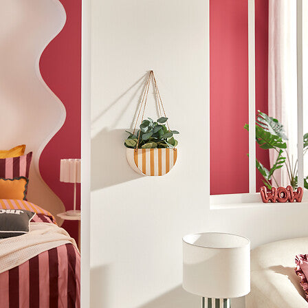 Plantă artificială Atmosphera Chéri suspendată, 27 cm, diverse specii