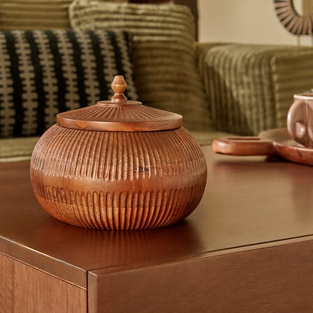 Декоративна кутия atmosphera Nolane, Манго дърво, 14 cm