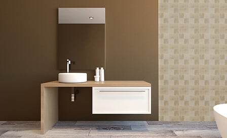 Стикери atmosphera Caro Squares, Бежов, 25×25 cm2 бр