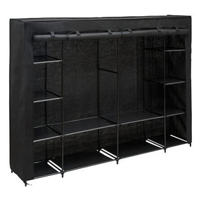 Двоен гардеробен рафт 5five Dressy, Стомана, 230 cm, Черен