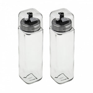Set de ulei și oțet KingHoff 1645, 270 ml, rezistent la umiditate, sticlă