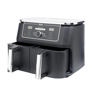 Friteuză cu aer cald Ninja AF400EU, 2470W, 9,5 L, 6 programe, neagră