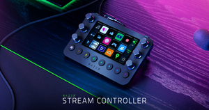 Controler de flux Razer, multifuncțional, negru
