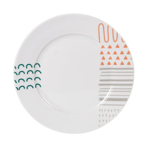 Set de masă LA MEDITERRANEA Veronique, 12 piese, porțelan