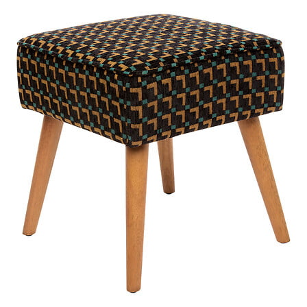 Scaun Atmosphera Chiara, Chenille, Negru