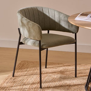 Scaun de masă Atmosphere cu cotiere Solea, Cord