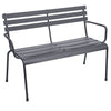 Bancă de grădină Hesperide Greensboro, metal, 2 locuri