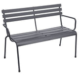Bancă de grădină Hesperide Greensboro, metal, 2 locuri