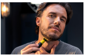 Aparat de tuns pentru barbă și corp Philips OneBlade 360 ​​​​QP4631/65, 5 în 1, Bluetooth, umed/uscat, 60 min, Lime