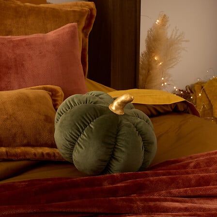 Pernă decorativă Atmosphera Dovleac, 32x18 cm, Diverse culori