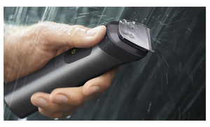 Aparat de tuns 15 în 1 Philips Multigroom MG7940/75, BeardSense, 22 de lungimi, rezistent la apă, negru/argintiu