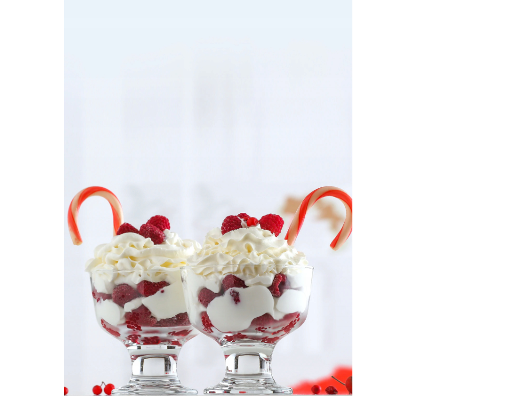 Set de pahare pentru înghețată LAV Destina, 285 ml, 6 buc.