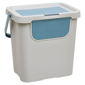 Кош за отпадъци 5five, PP рециклирана пластмаса, 24L, Сив