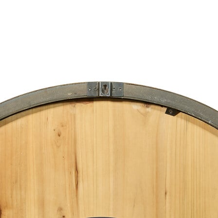 Стенен часовник atmosphera Micka, MDF и стъкло, Ø63.5 cm