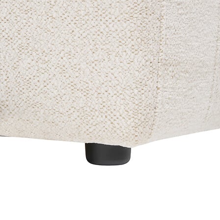 Canapea Atmosphere Zenia cu trei locuri, culoare Ivory, 203x90x71 cm