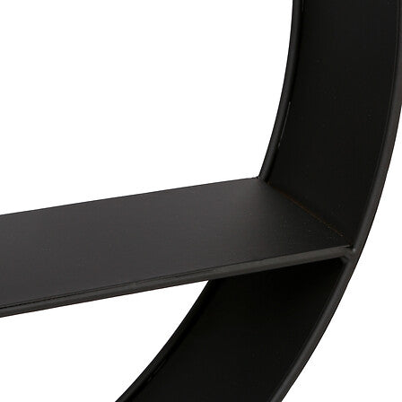 Raft de perete Atmosphere Irena, Metal, Ø55 cm