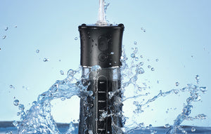 Irigator dentar FairyWill F30, 5 moduri, 300 ml, Negru