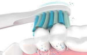 Periuță de dinți electrică Fairywill FW-508 Set de accesorii sonice, Alb