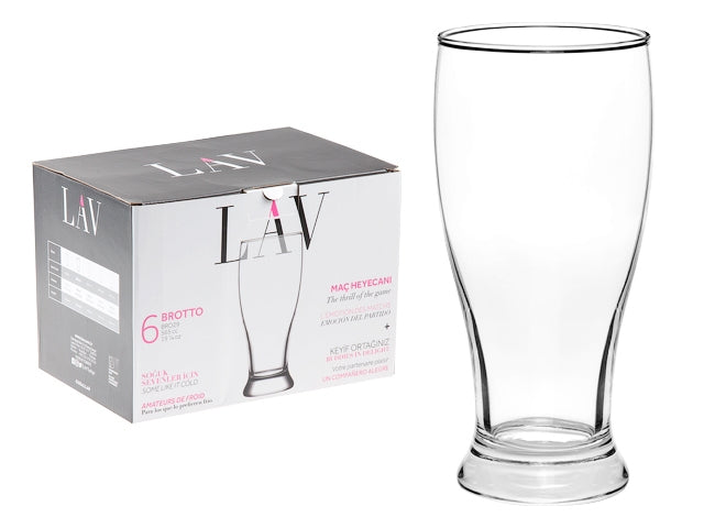 Set pahare de bere LAV Brotto, 565 ml, 6 buc.