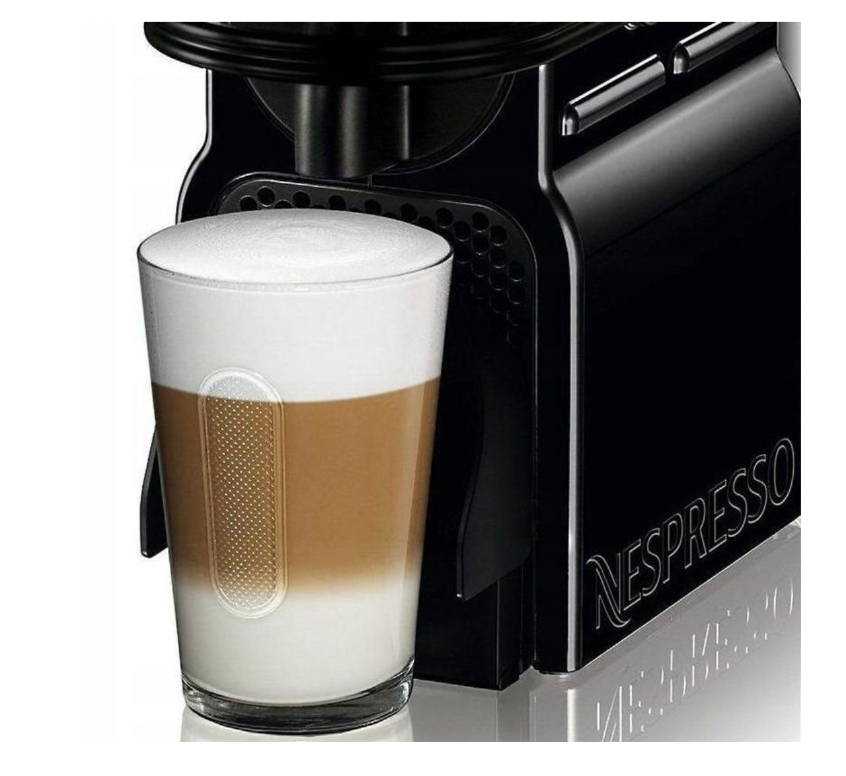 Espressor DeLonghi Nespresso Inissia EN80B, 0,8 L, 1260 W, 19 bare, Capsule, Negru