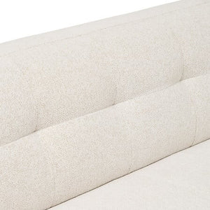 Canapea Atmosphere Zenia cu trei locuri, culoare Ivory, 203x90x71 cm