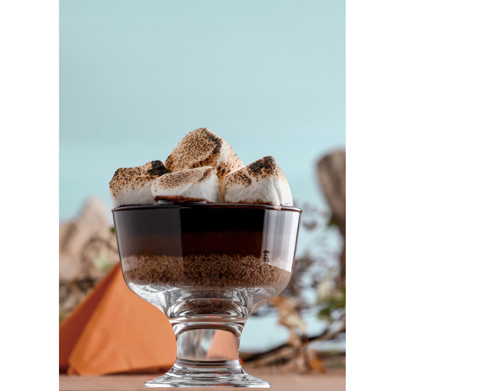 Set de pahare pentru înghețată LAV Destina, 285 ml, 6 buc.