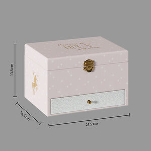 Cutie muzicală cu unicorn, 14 cm