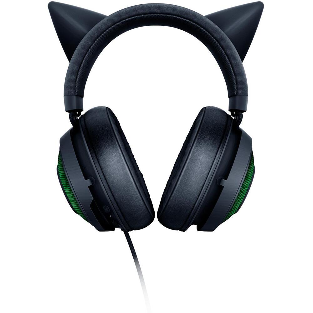 Căști de gaming Razer Kraken Kitty (USB Tip A), Negre