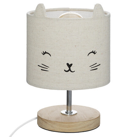 Lampă de noapte pentru copii Atmosphera Cat, 21 cm