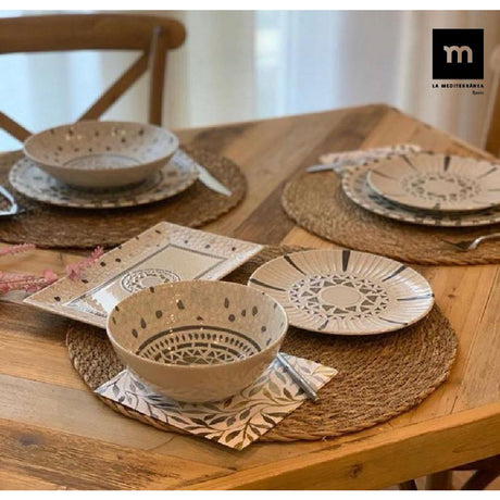 Farfurie LA MEDITERRANEA Baroc, 25cm, portelan