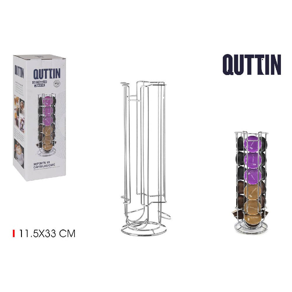 Suport pentru capsule de cafea Quttin, 18 capsule