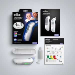 Termometru auricular de precizie Braun ThermoScan 7 IRT 6520 pentru vârstă