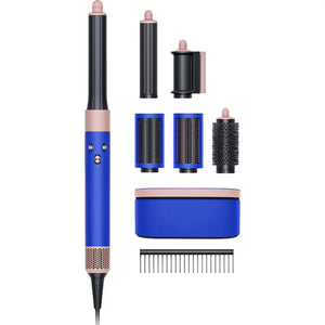 Uscător de păr Masha Dyson HS05 Airwrap Complete Long Albastru-Roșu Ediție Cadou