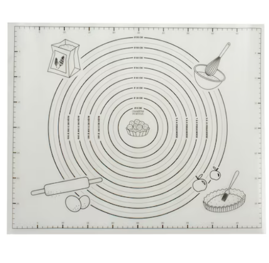 Covoraș de frământat din silicon Kinvara, 50x40 cm