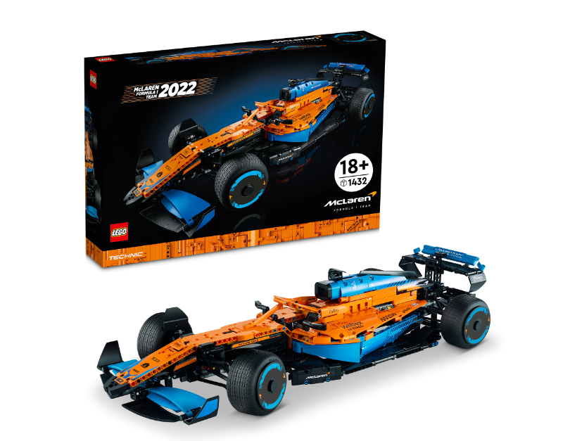 LEGO® Technic - Mașină de curse McLaren de Formula 1 42141, 1432 de piese