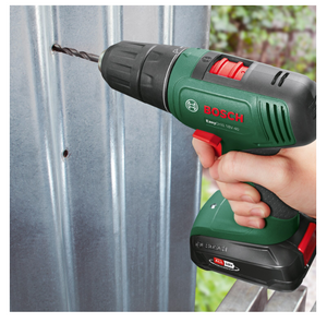 Mașină de găurit Bosch Easydrill, 18V-40, cu baterie, 1x 2.0Ah + încărcător AL18V-20, Verde