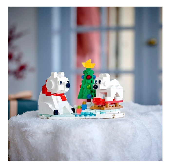 LEGO® Urși polari emblematici de iarnă