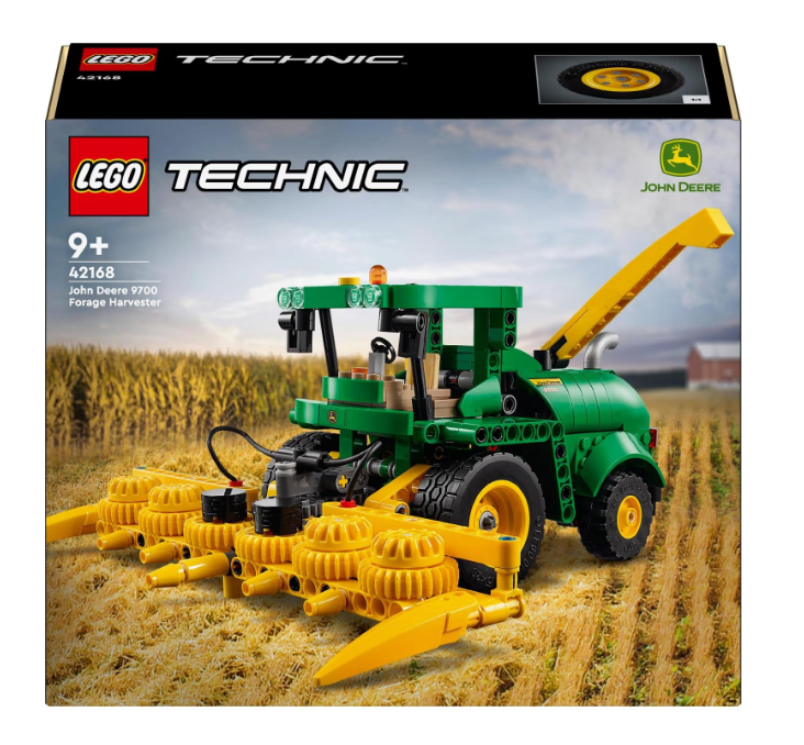 LEGO® Technic - Semănătoare și harvester John Deere 9700 42168, 559 de piese