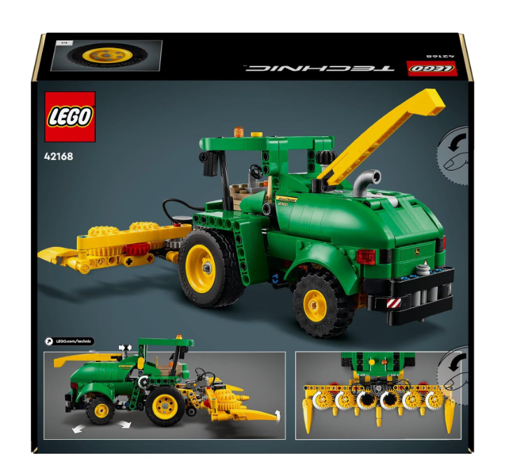 LEGO® Technic - Semănătoare și harvester John Deere 9700 42168, 559 de piese