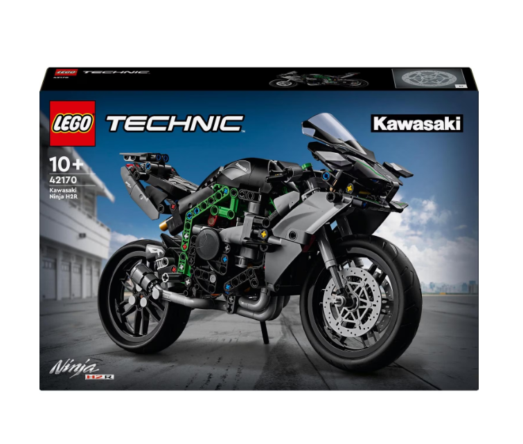 LEGO® Technic - Motocicletă Kawasaki Ninja H2R 42170, 643 de piese