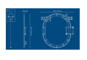 Pistă LEGO® DUPLO® 10882, 23 de piese
